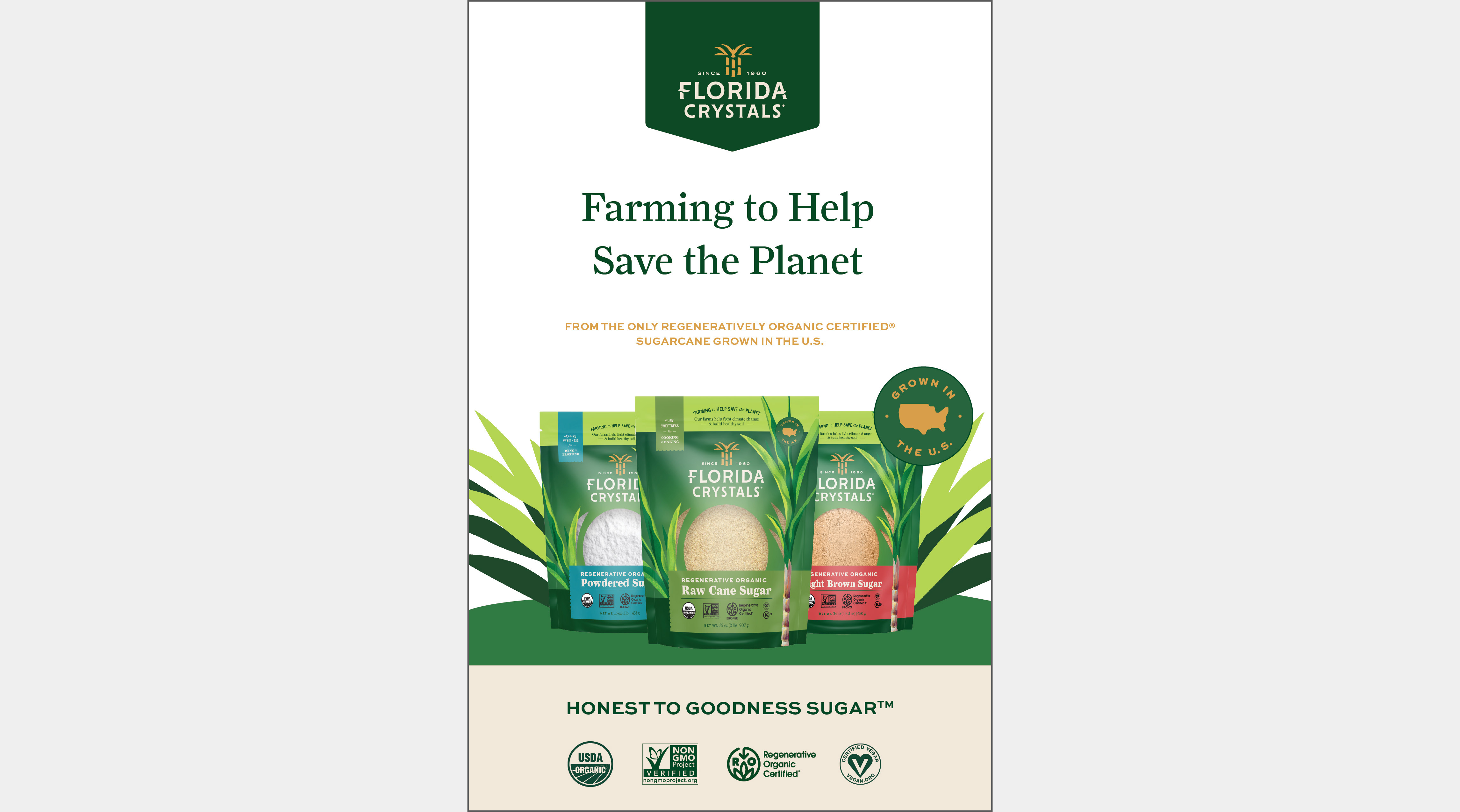 Florida Crystals - Farming to help save the planet.